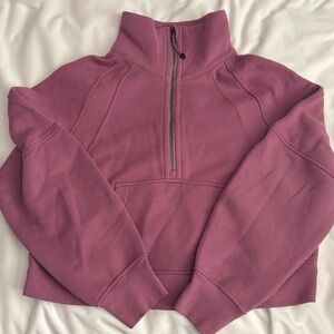 Lululemon Scuba Oversized Funnel-Neck Half Zip